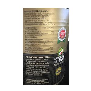 La Rosina Pomodori Pelati Pomogold 2,5 kg – Pomodori Italiani Interi Pelati per Uso Professionale_1