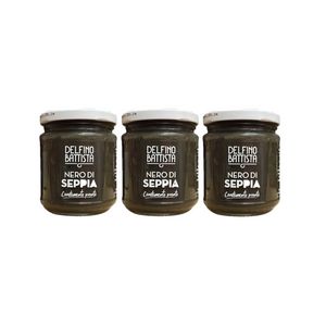 Delfino Squid Ink Sauce 212 ml – Italian Seafood Pasta Sauce_0