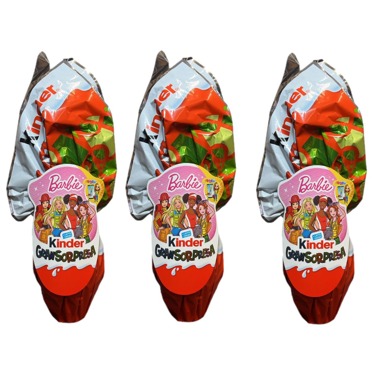 Kinder GranSorpresa Barbie 150 g - 3 Pezzi
