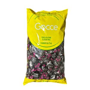 Gocce Bonbons Fourrés à la Réglisse 1Kg – Bonbons Durs Sans Gluten