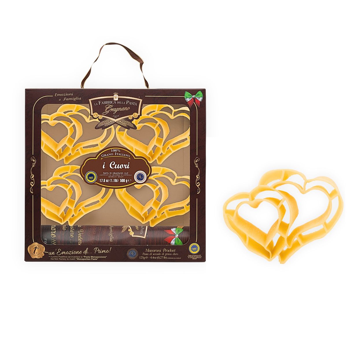 La Fabbrica della Pasta di Gragnano "i 4 cuori" Pasta di Gragnano IGP 200 Gr.