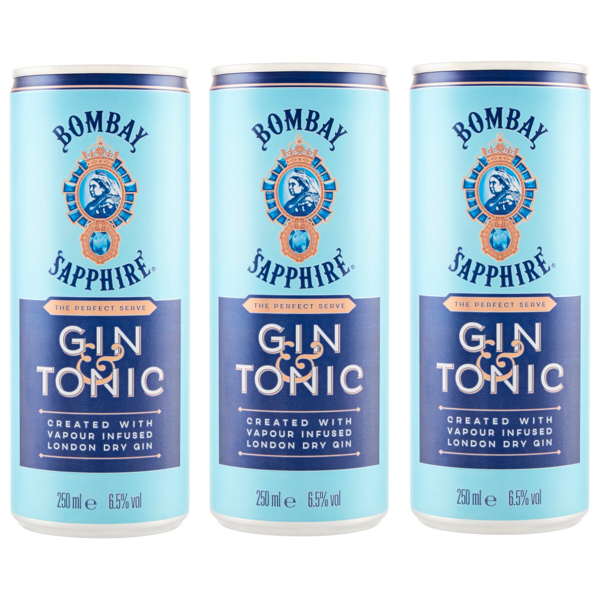 Bombay Sapphire Gin & Tonic 250 ml