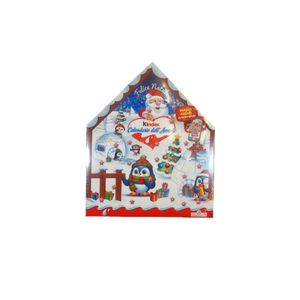 Calendrier de l’Avent Kinder 184g – 24 Délicieuses Surprises en Chocolat au Lait pour un Noël Magique!