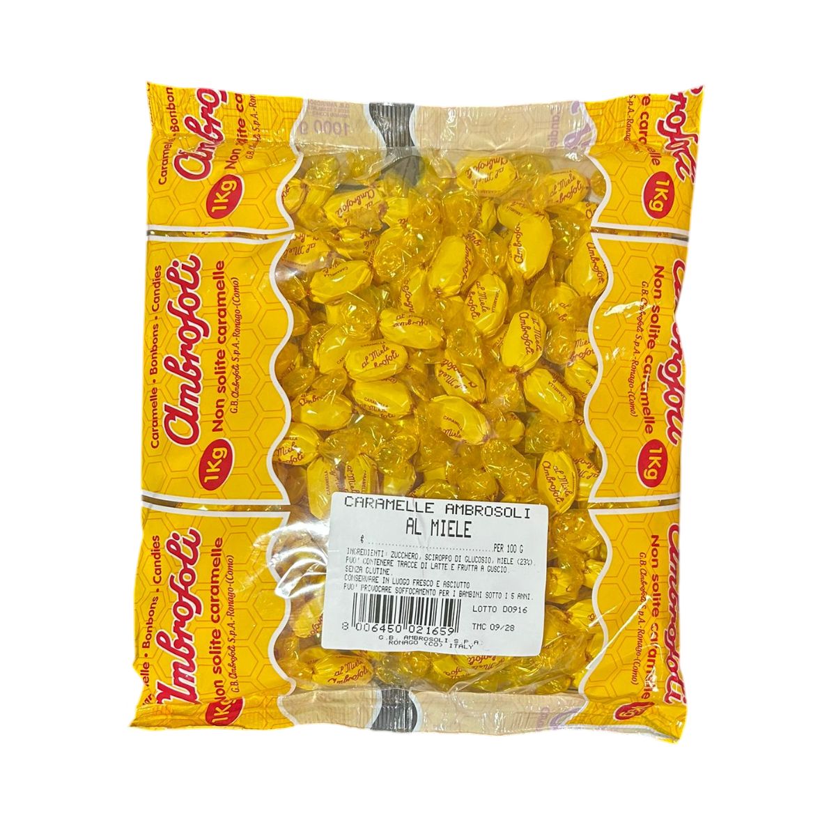 Bonbons au miel Ambrosoli 1 kg