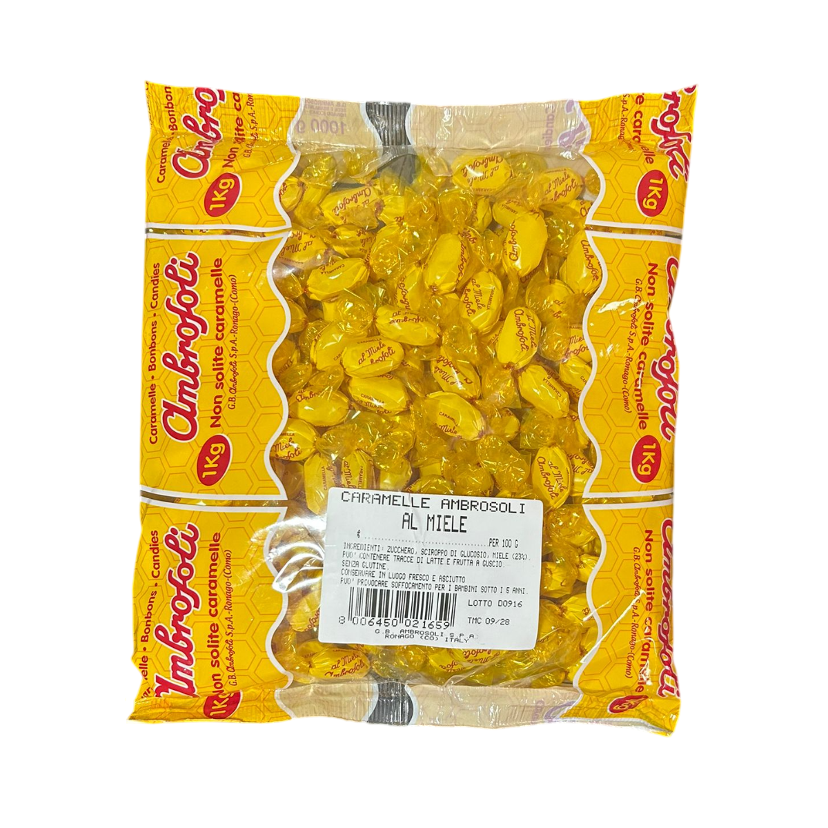 Ambrosoli Honey Candies 1 Kg