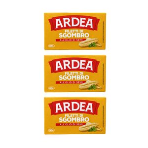 Ardea Filetti di Sgombro all’Olio di Semi 125g – Sgombro Selezionato in Olio di Girasole_0