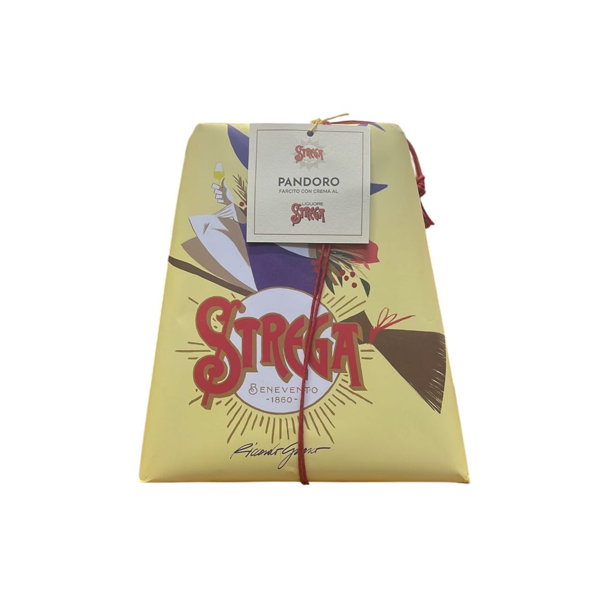 Strega Alberti Pandoro Relleno De Licor Strega 1000 Gr
