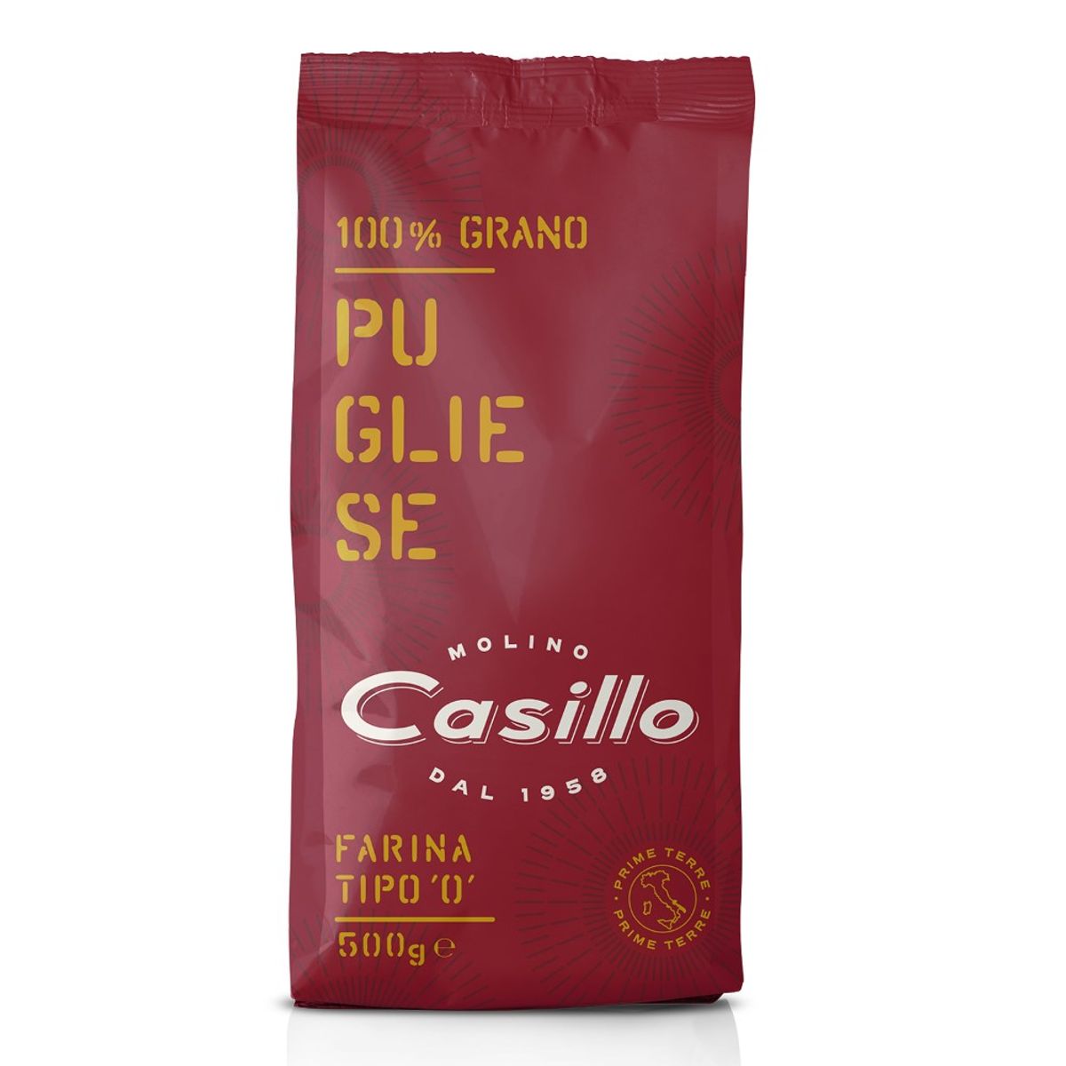 Molino Casillo Farina prime terre pugliese tipo 0 1 Kg.
