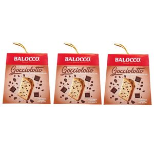 Balocco Panettone Gocciolotto 800 g – Soft Italian Christmas Cake with Chocolate Chips | Made in Italy_0