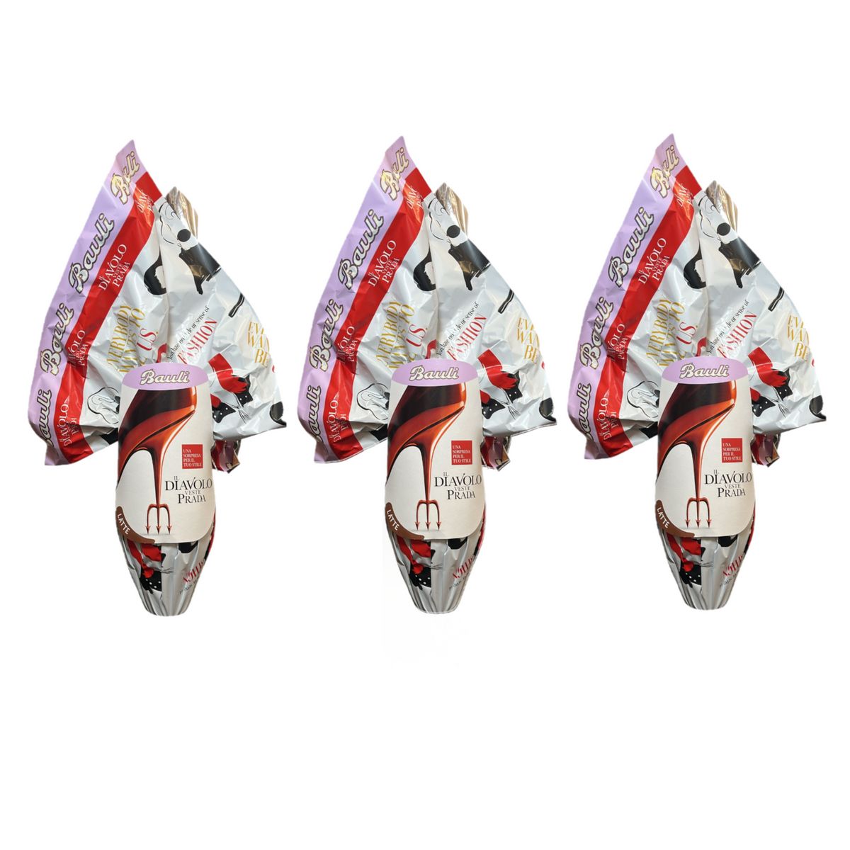 Bauli Uovo Il Diavolo Veste Prada 220 Gr - 3 Pezzi