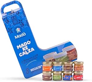 Pasticceria Madò Calza con Creme Assortite – Caramello Salato, Buena, Arachidi, Pistacchio, Cookies, Rafè e Cereali