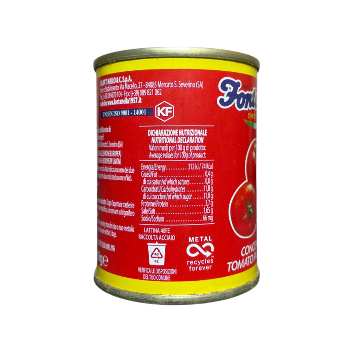 Fontanella Tomato Concentrate 140 gr