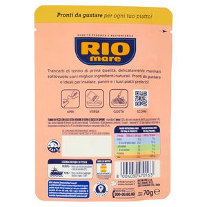 Rio Mare Trancetti di Tonno con Olio Extra Vergine di Oliva e Limone 70 Gr._1