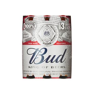 Bud Birra 3 x 33 cl
