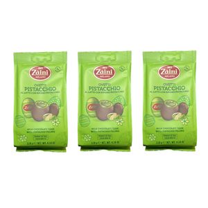 Zaini Pistachio Chocolate Eggs 118 g – Milk Chocolate with Pistachio Filling_0