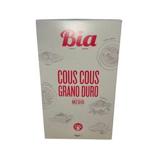Bia Couscous de blé dur moyen 1 kg