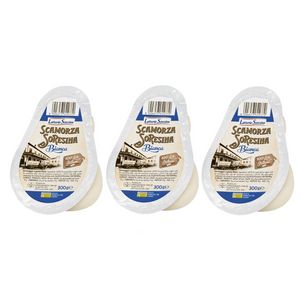 Latteria Soresina Scamorza Bianca 300 g – Frischer Pasta-Filata-Käse_0