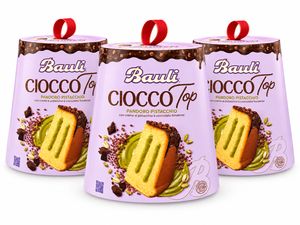 Bauli CioccoTop Pandoro à la Pistache et au Chocolat Noir 750 g_0