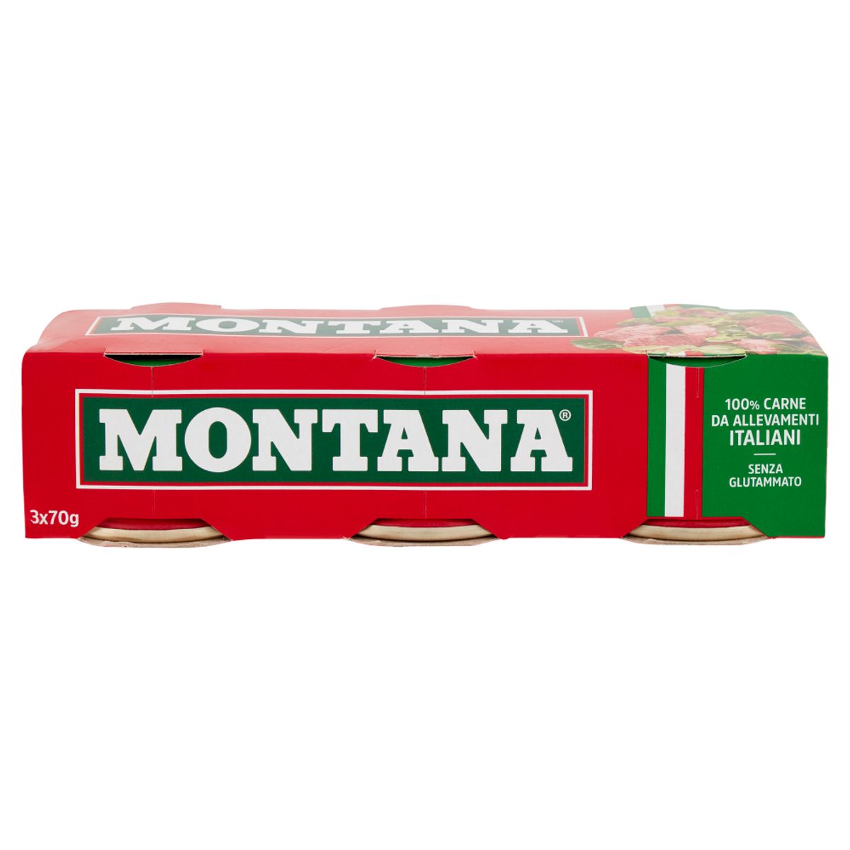 Montana Carne Magra in Gelatina 3 x 70 Gr.