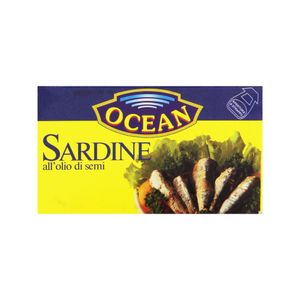 Sardines de l'océan à l'huile de graines 120 gr.