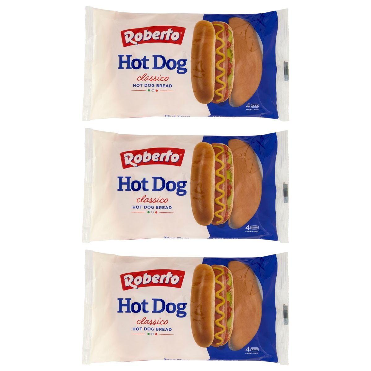 Roberto Hot Dog 4 Panini 250 Gr.