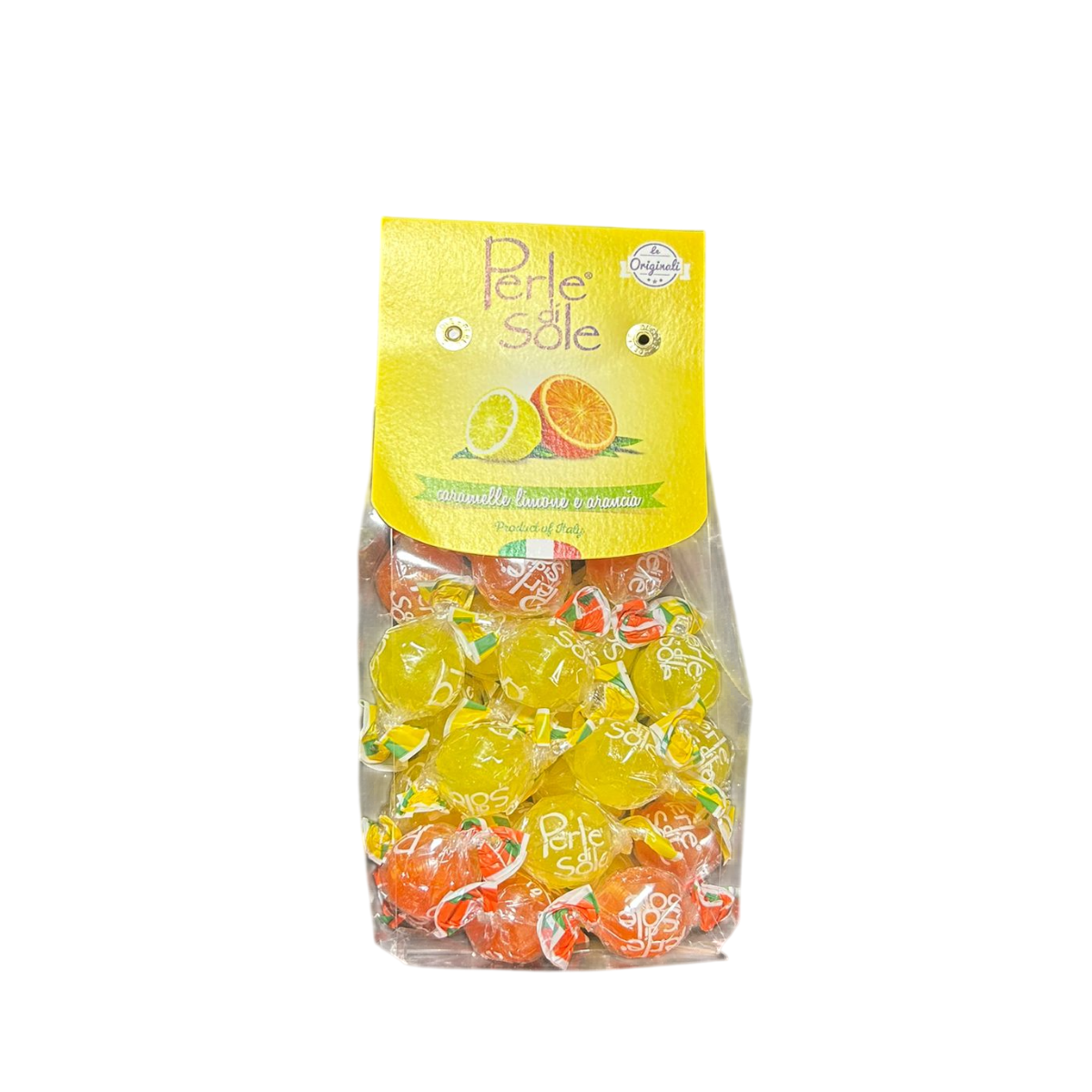 Perle di Sole Caramelle Limone e Arancia 200 Gr 