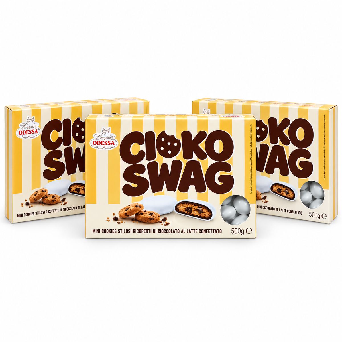 Crispo Cioko Swag Blanco 500 g - 3 Stück