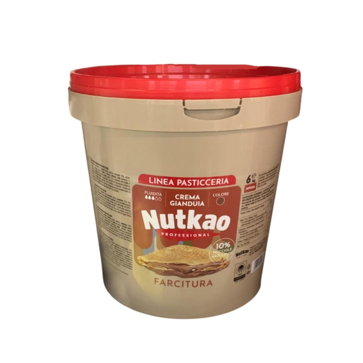 Nutkao Gianduia Cream 6 kg.