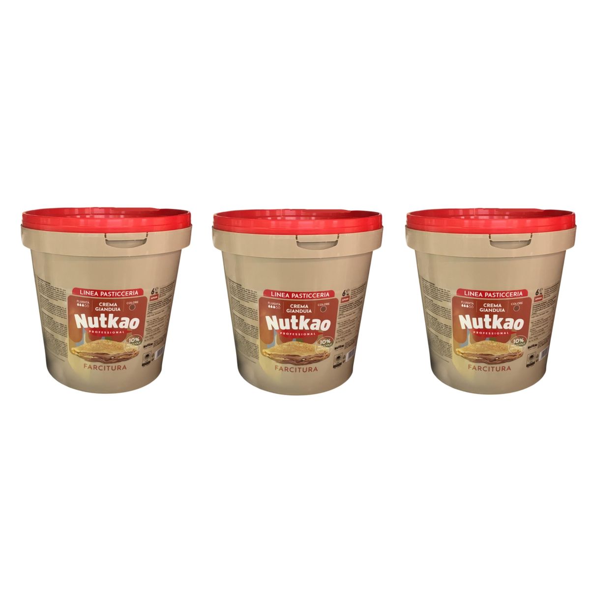 Nutkao Gianduia Cream 6 kg.