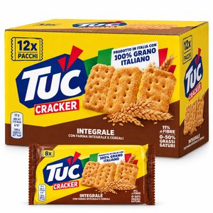 TUC Whole Wheat Crackers 8 × 33.3 g – 267 g_0