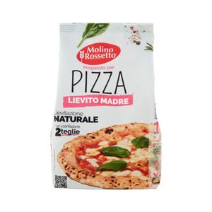 Molino Rossetto Preparato per Pizza con Lievito Madre 750 Gr.