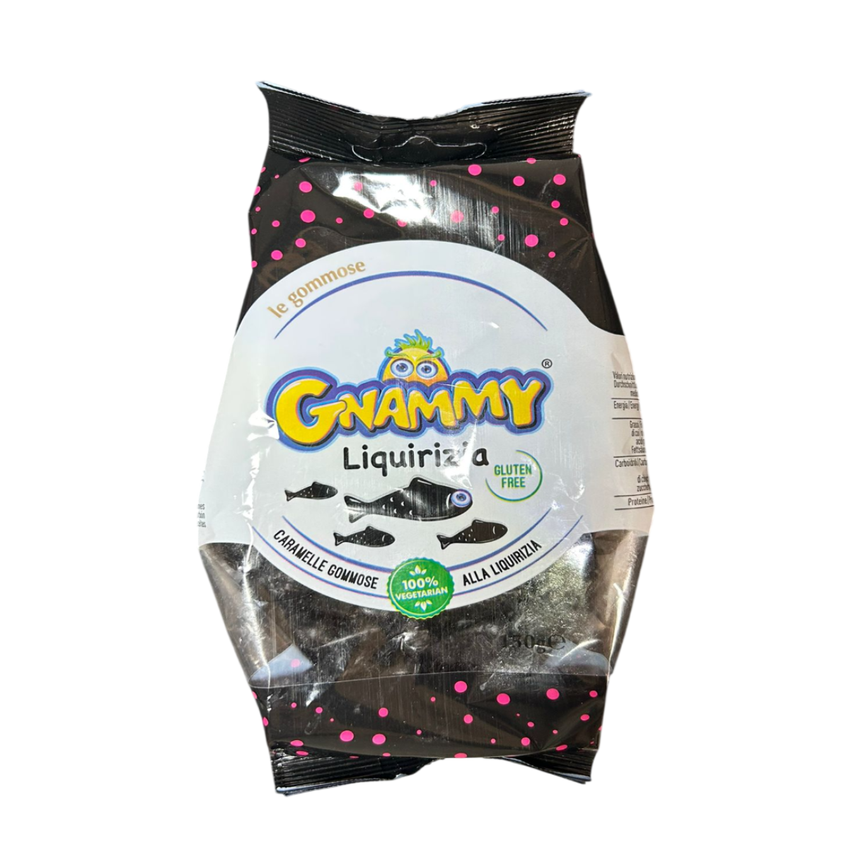 Gnammy Liquorice Gummy Candies 150g