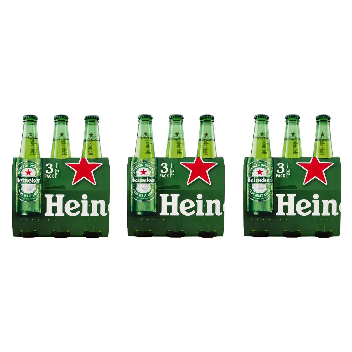 Heineken Original 3 x 33 cl