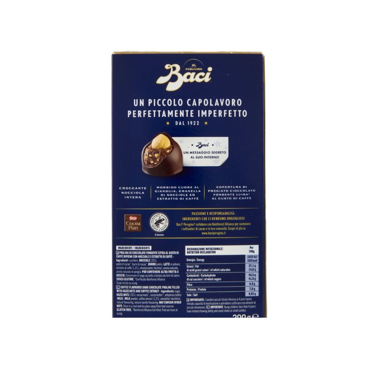 Baci Perugina Caffè Avvolgente 200 Gr
