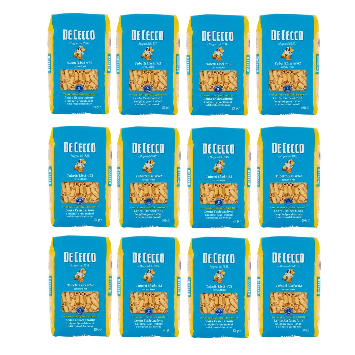 De Cecco Tubetti Lisci n°62 500 Gr.