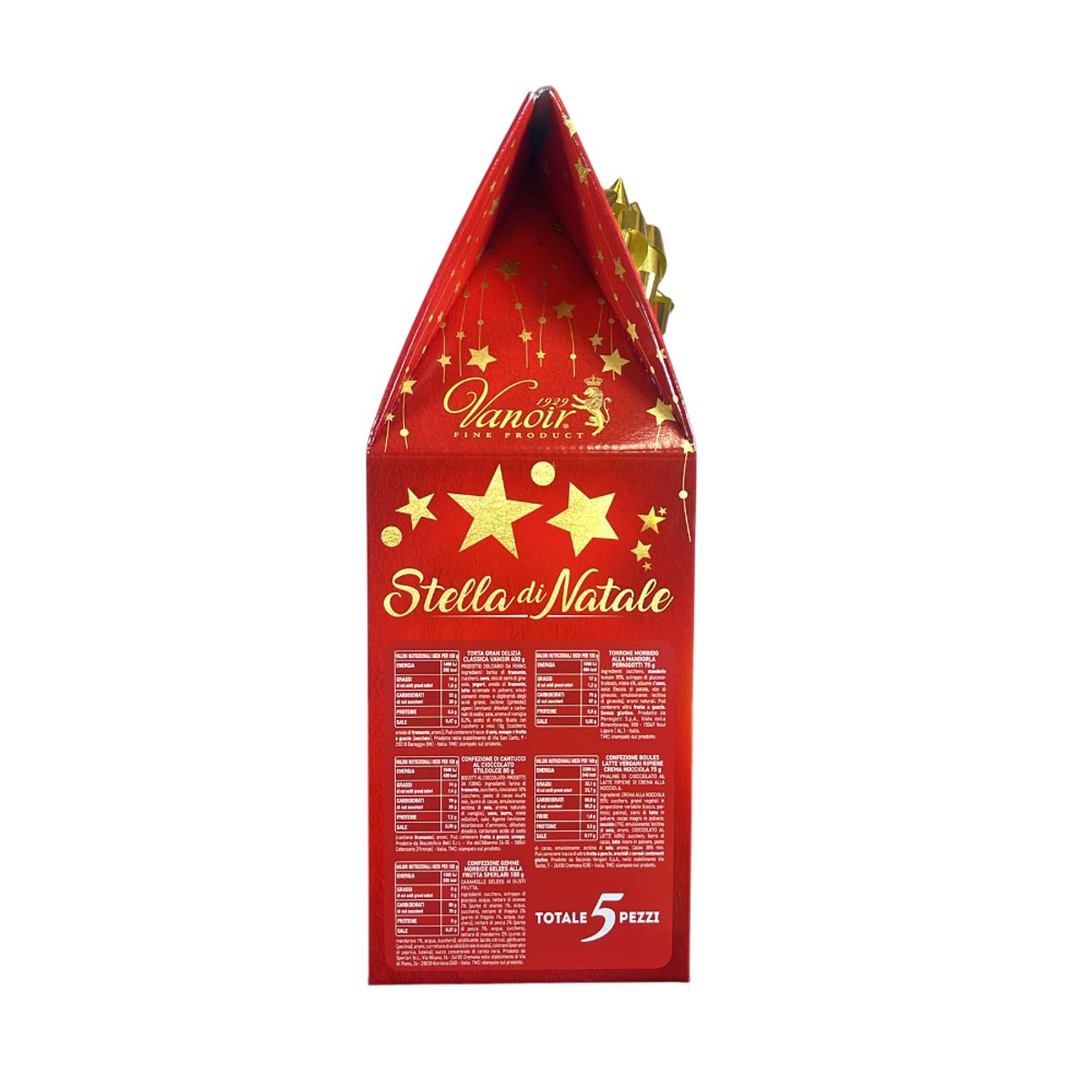 Vanoir "Christmas Star" Pack of 5 Pieces
