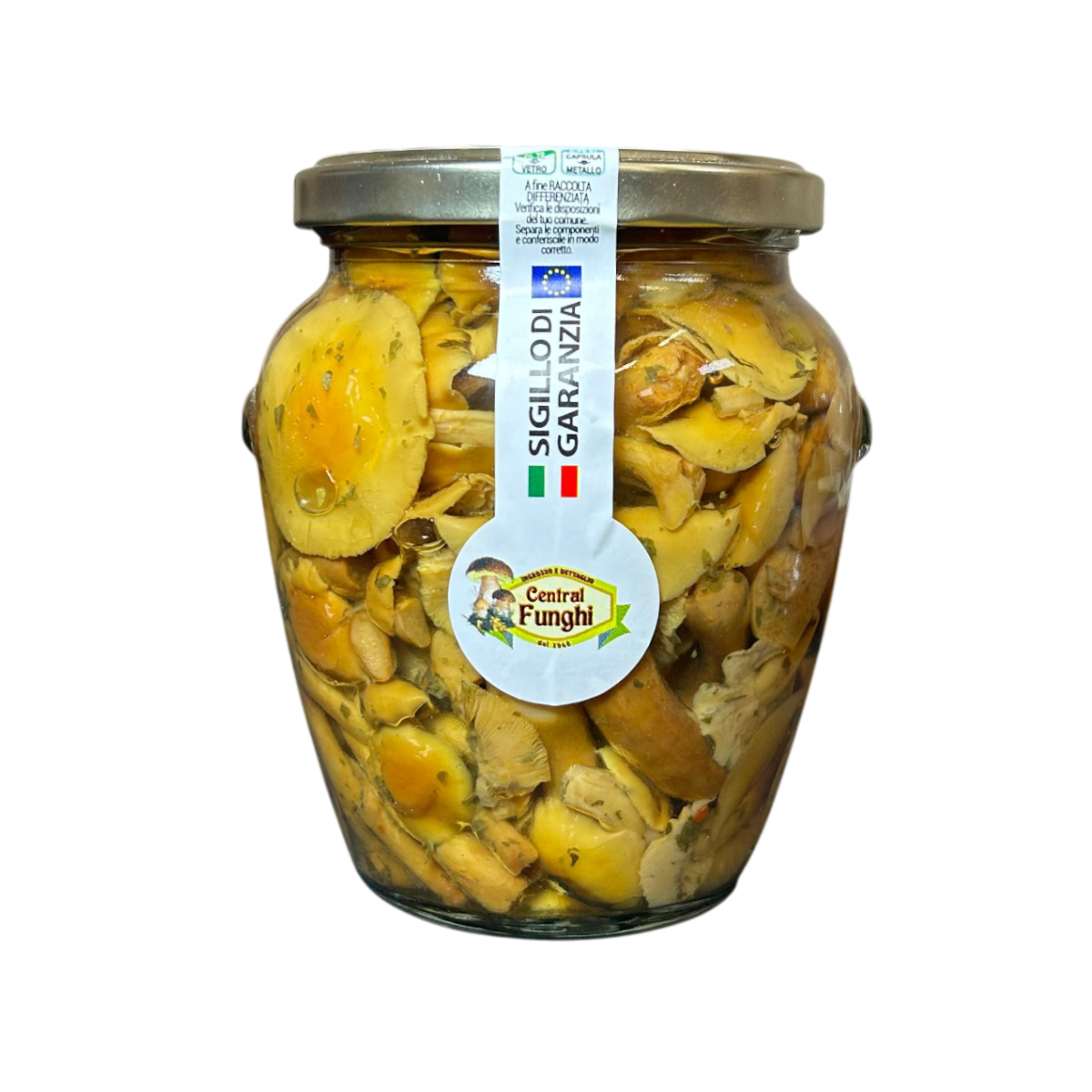 Central Funghi Honey Mushrooms in Oil 580ml