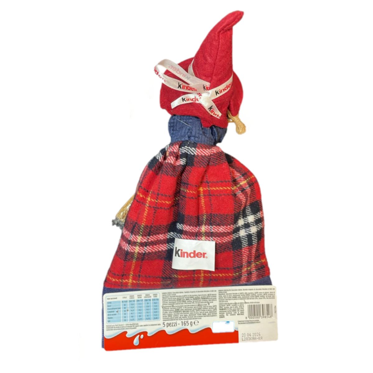 Kinder Befana 165g – Epiphany Stocking with 5 Collectible Kinder Sweets