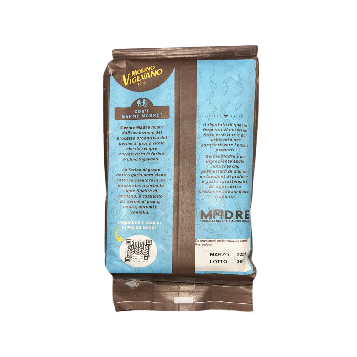 Molino Vigevano M Ama Pura Pasta Madre per Salati 1 Kg