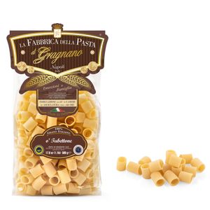 La Fabbrica della Pasta di Gragnano "Tubettone" 500 Gr.  Pasta di Gragnano IGP