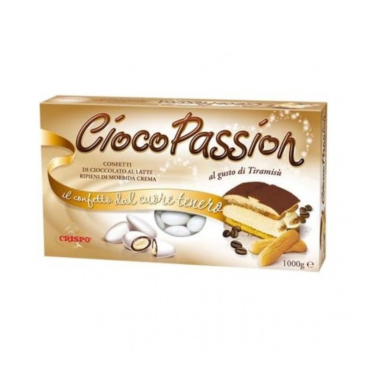 Crispo Confetti CiocoPassion Tiramisù 1 kg.
