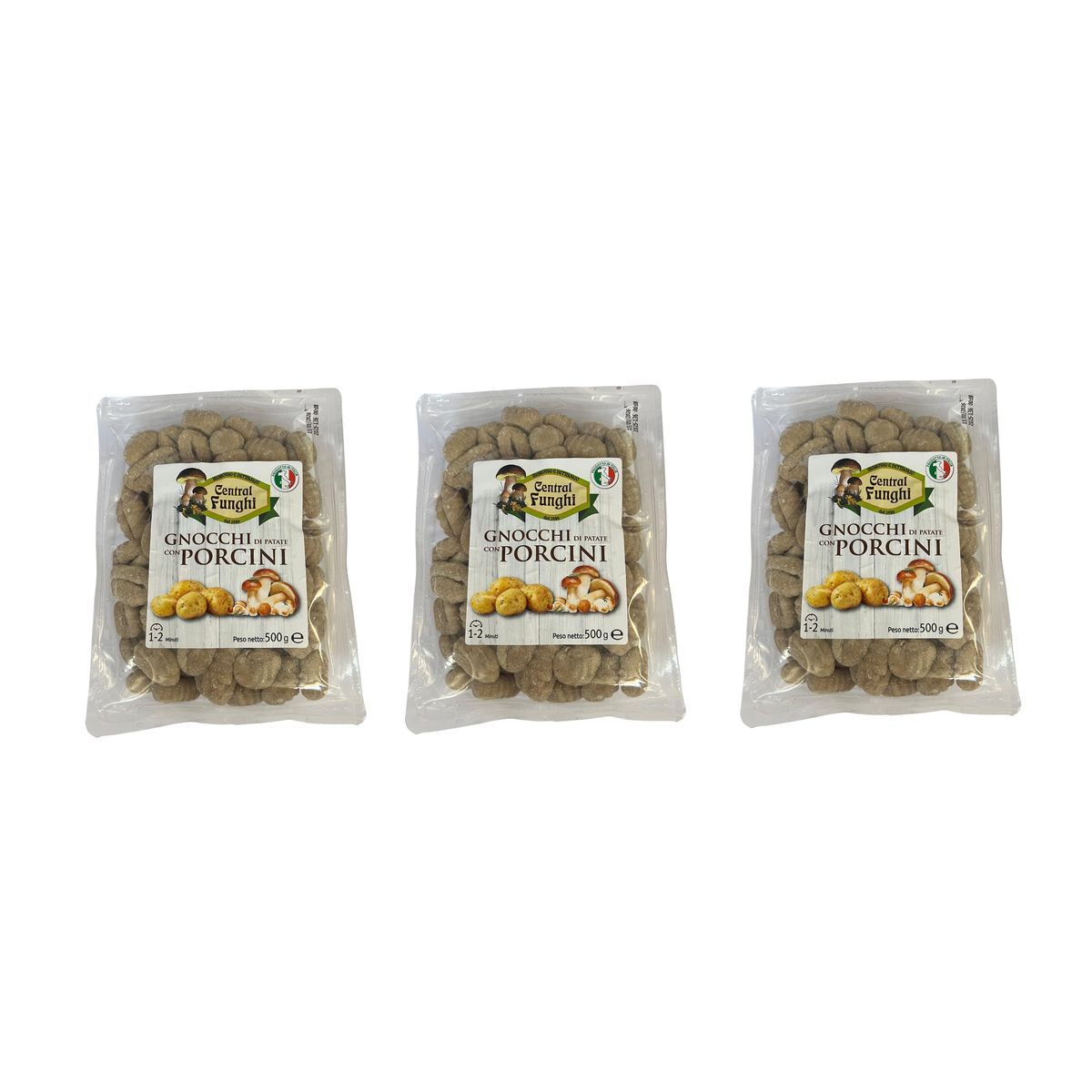 Central Mushrooms Potato Gnocchi with Porcini Mushrooms 500 Gr.