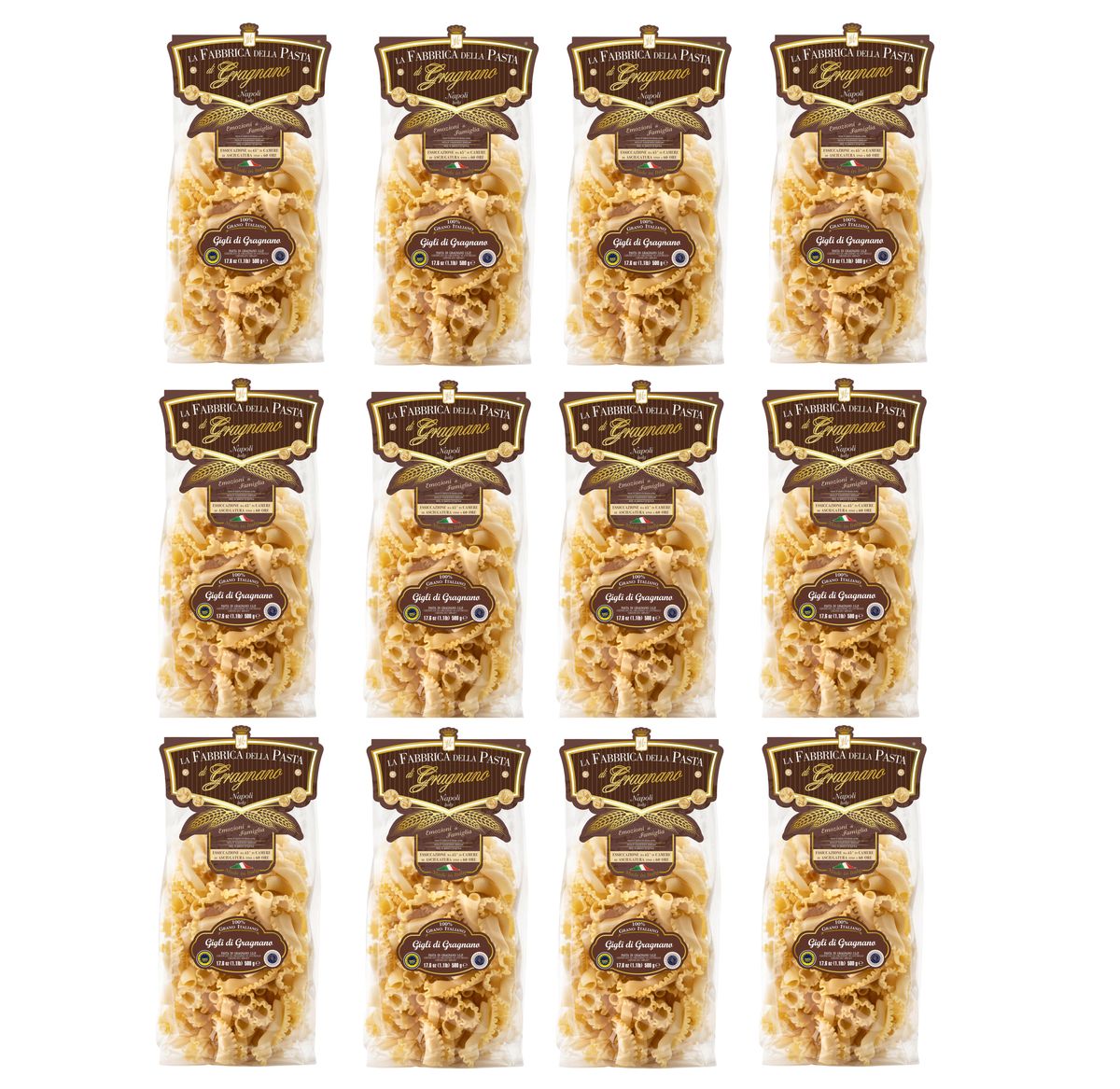 La Fabbrica della Pasta di Gragnano "i Gigli di Gragnano" Pasta di Gragnano IGP 500 Gr.