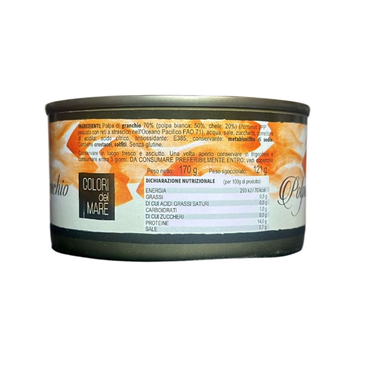 Chair de crabe Colors of the Sea 170 g