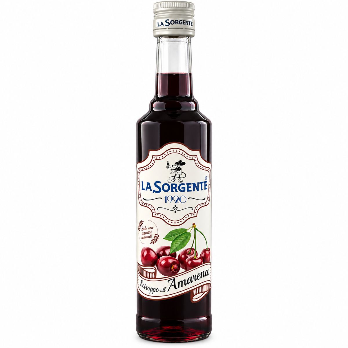 La Sorgente Sirope de Cereza Negra 500 ml
