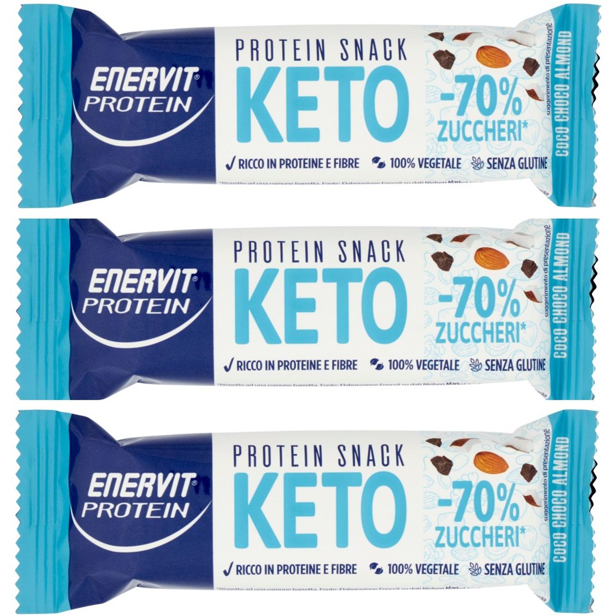 Enervit Protein Protein Snack Keto Coco Choco Almond 35 Gr.