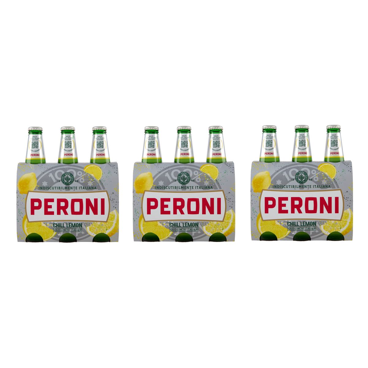 Cerveza Peroni Chill Limón 3 x 33 cl