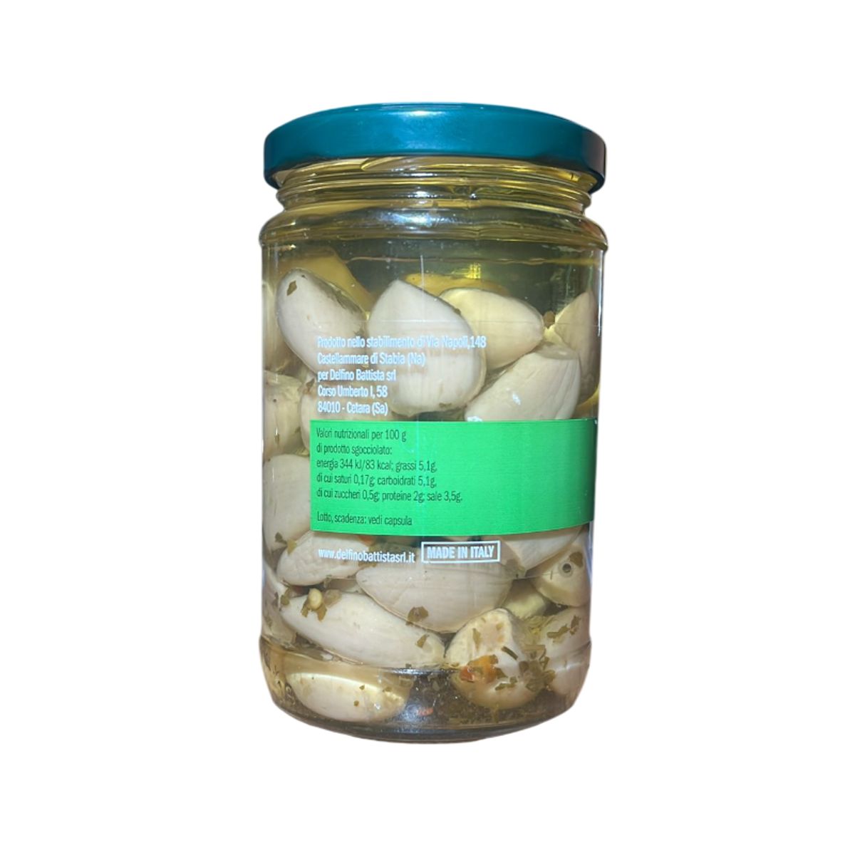 Delfino Battista ajos marinados 290 Gr.