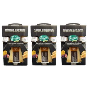 Ferrari Parmigiano Reggiano Über 30 Monate Gereift mit Feigen- und Birnenkonfitüre 300 g – Italienisches Feinschmecker-Set_0