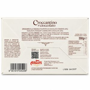 Strega Alberti Croccantino de Avellanas con Chocolate Negro 300 g_1